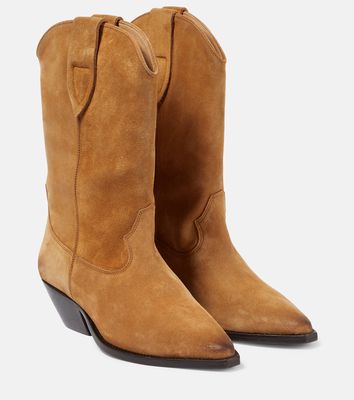 Isabel Marant Duerto suede ankle cowboy boots