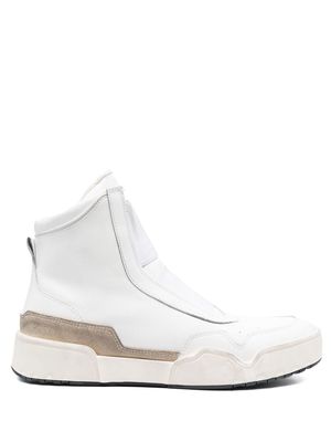 Isabel Marant elasticated-strap high-top sneakers - White