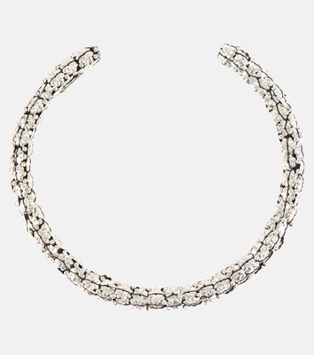 Isabel Marant Embellished brass necklace
