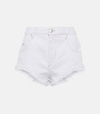 Isabel Marant Eneidao cotton and hemp shorts