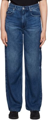 Isabel Marant Etoile Blue Bymara Jeans