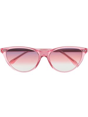 Isabel Marant Eyewear cat-eye logo sunglasses - Pink