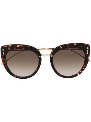 Isabel Marant Eyewear cat-eye tinted sunglasses - Brown