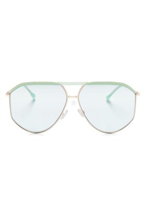 Isabel Marant Eyewear Enzo pilot-frame sunglasses - Green