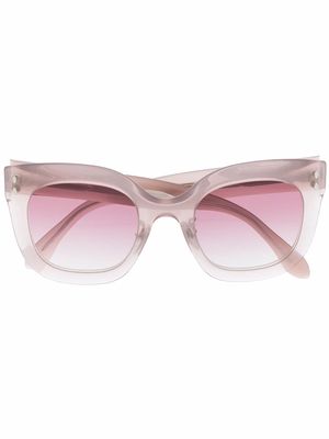 Isabel Marant Eyewear frosted-frame sunglasses - Pink
