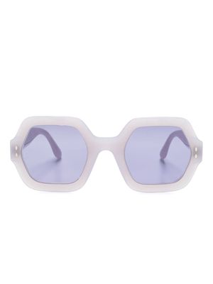 Isabel Marant Eyewear IM 0004/N/S square-frame sunglasses - Purple