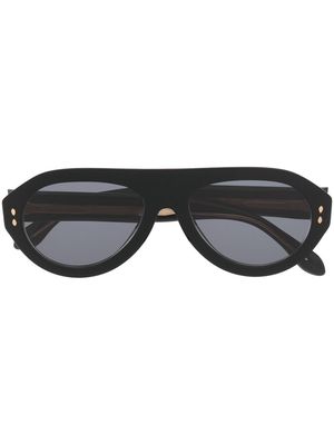 Isabel Marant Eyewear pilot-frame sunglasses - Black