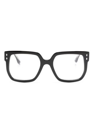 Isabel Marant Eyewear square-frame glasses - Black
