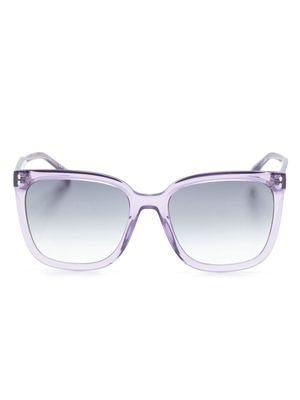 Isabel Marant Eyewear Thea rectangle-frame sunglasses - Purple