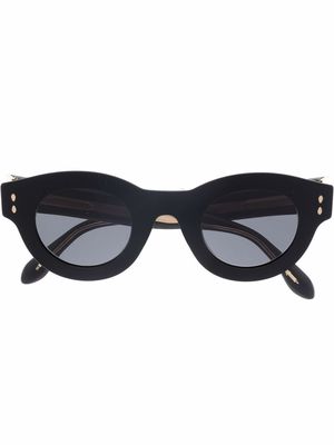 Isabel Marant Eyewear tinted round-frame sunglasses - Black