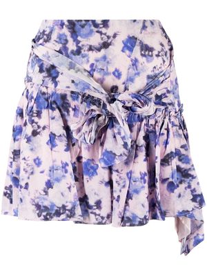Isabel Marant Filao mini skirt - Blue