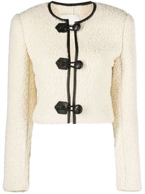 ISABEL MARANT Gradilia tweed jacket - Neutrals