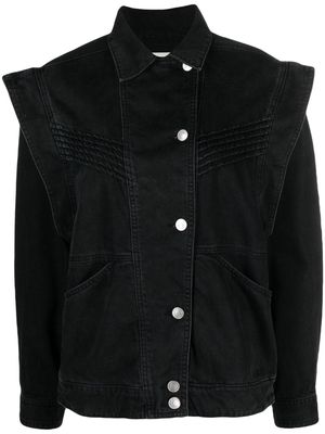 ISABEL MARANT Harmon denim jacket - Black