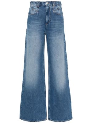 ISABEL MARANT high-rise bootcut jeans - Blue