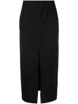 ISABEL MARANT high-waist straight skirt - Black