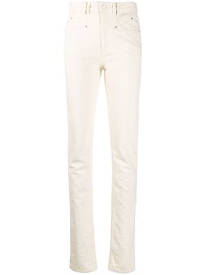Isabel Marant high-waisted slim-fit jeans - Neutrals