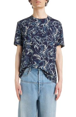 Isabel Marant Honore T-Shirt in Faded Night