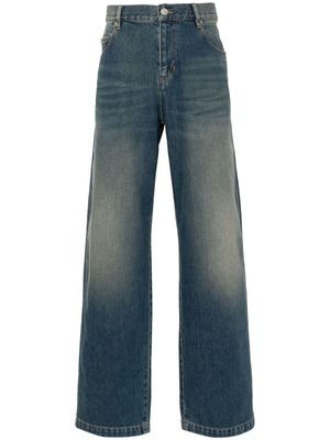 ISABEL MARANT Jorje mid-rise straight-leg jeans - Blue