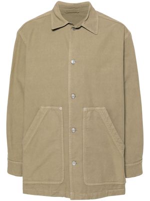 ISABEL MARANT Lawrence cotton jacket - Green