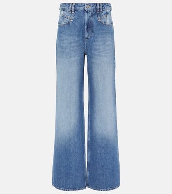 Isabel Marant Lemony high-rise wide-leg jeans