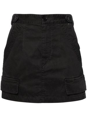 ISABEL MARANT Lisabel cotton cargo miniskirt - Black