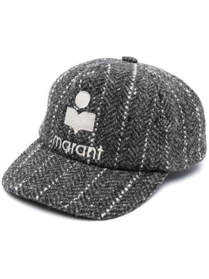 Isabel Marant logo-print baseball cap - Grey