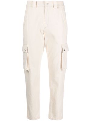 ISABEL MARANT low-rise cropped cargo pants - Neutrals