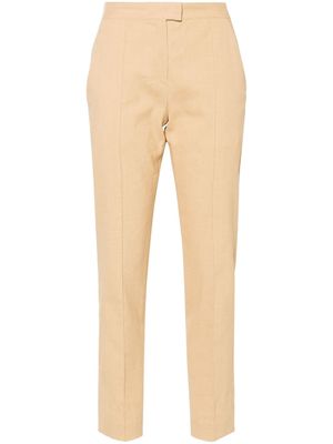 ISABEL MARANT low-rise slim-cut trousers - Neutrals