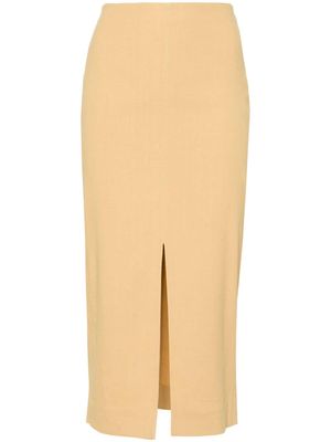 ISABEL MARANT Mills high-waisted pencil skirt - Neutrals