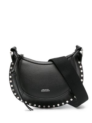 ISABEL MARANT mini Moon leather crossbody bag - Black