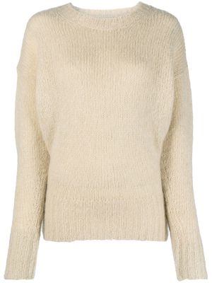 ISABEL MARANT mohair knitted jumper - Neutrals