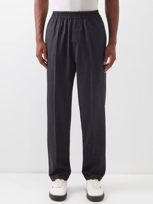 Isabel Marant - Nailos Prince Of Wales-check Wool Trousers - Mens - Grey