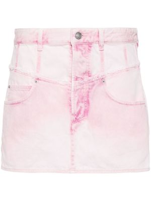 ISABEL MARANT Narjis mini skirt - Pink