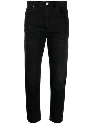 ISABEL MARANT Nea mid-rise jeans - Black