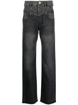 ISABEL MARANT Noemie straight-leg jeans - Black