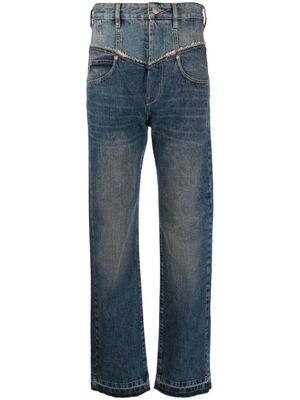 ISABEL MARANT Noemie straight-leg jeans - Blue