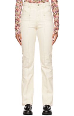 Isabel Marant Off-White Lirokae Jeans