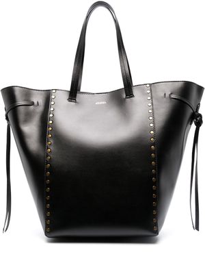 Isabel Marant Oskan studded tote bag - Black