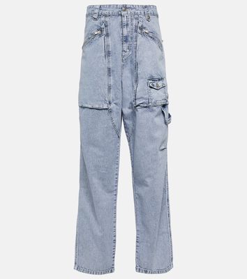 Isabel Marant Paciane wide-leg cargo jeans