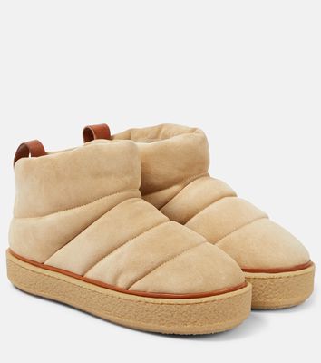 Isabel Marant Padded suede ankle boots