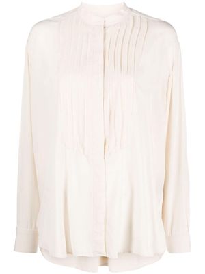 ISABEL MARANT panel-detail blouse - Neutrals