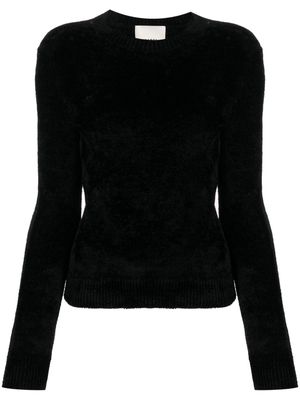 ISABEL MARANT Panila chenille-texture jumper - Black