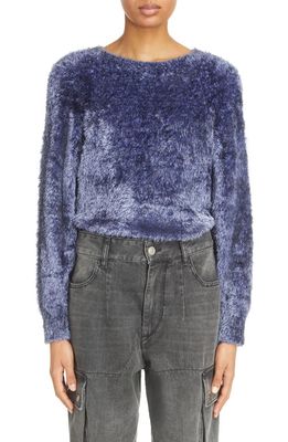 Isabel Marant Panila Rib Crewneck Sweater in Lavender