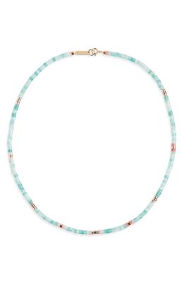 Isabel Marant Perfectly Beaded Necklace in Pacific 30Pa