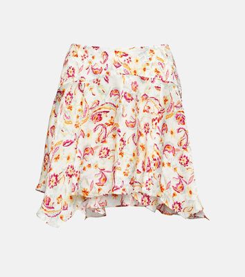 Isabel Marant Perrine silk-blend miniskirt