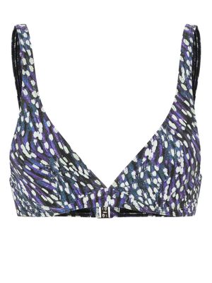 ISABEL MARANT Petra bikini top - Blue