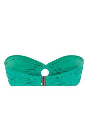 ISABEL MARANT Prades ring-bound bikini top - Green