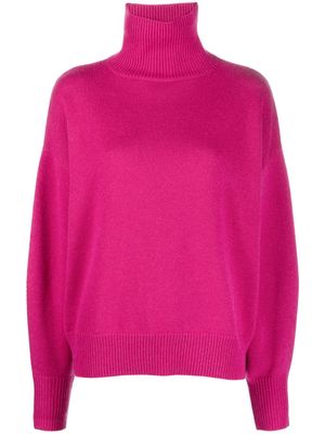 ISABEL MARANT roll-neck cashmere jumper - Pink