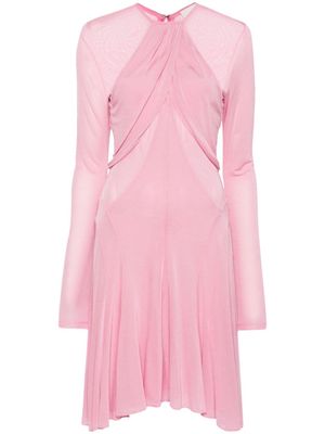 ISABEL MARANT Rosema draped mini dress - Pink