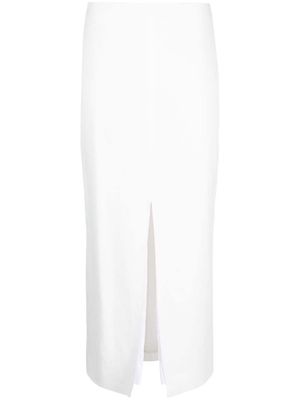 ISABEL MARANT Secia-GA high-waist cotton blend skirt - White